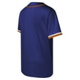 thumbnail image 3 of Youth Purple Phoenix Suns Stitch Full-Button Baseball  Jersey, 3 of 3