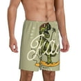 thumbnail image 2 of Fotbe Dinosaur Pajama Shorts for Men, Men's Pajama Bottoms, Sleepwear,Short Pajama Pants-Large, 2 of 9