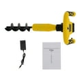 thumbnail image 2 of Post Hole Digger,Electric Hole Digging Machine with 350W Motor,550RPM Cordless Post-Hole Digger with 2000mAh Li-ion Battery,Detachable Gear Structure Hole-Digging Machine, 7N·m Torque,Battery-Powered, 2 of 20