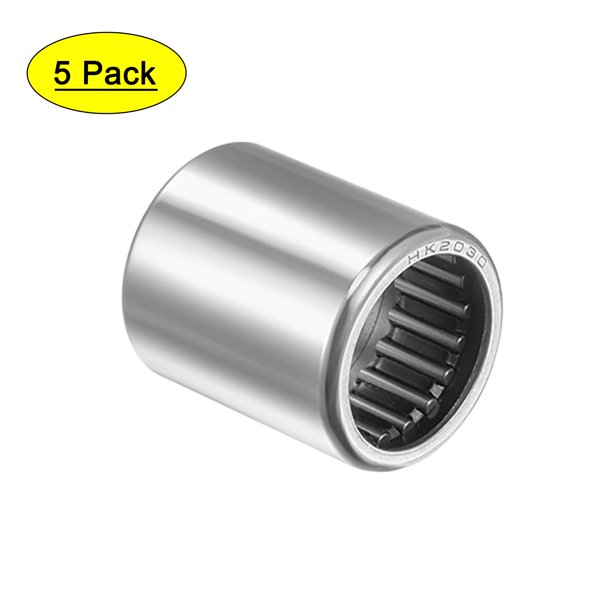 HK2030 Drawn Cup Needle Roller Bearings, Open End, 20mm I.D., 26mm OD