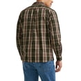 thumbnail image 2 of Wrangler® Men's Long Sleeve Plaid Shirt, Sizes S-5XL, 2 of 3