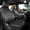 Full Set-Leatherette(Black&Carbon Fiber), variant on coverdream F150 Leather Seat Covers For 2021-2026 Ford F150 SuperCrew STX,Tremor,XL,XLT & F150 Lightning & 2023-2026 F250/F350 CrewCab XL,XLT,Rear 40/60 Split w/No Armrest(Black Carbon Fiber)