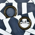 thumbnail image 4 of Lush Decor Edward Blackout Window Curtain Panel (Set of 2), Navy, 4 of 8