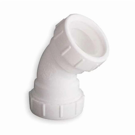 Manufacturer Varies Elbow,Plastic,1 1/4 and 1 1/2" Pipe Size 1PPA2