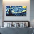 thumbnail image 3 of DIY pintura al óleo por números Van Gogh cielo estrellado acrílico dibujo Kit regalo para decoración Likrtyny decoración de arte, 3 of 9