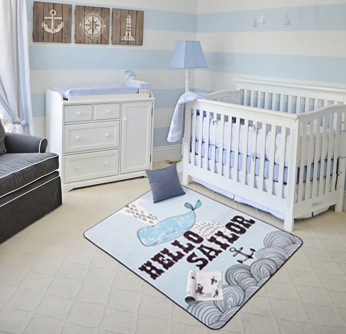 Baby Kid Reversible Game Play Mat Beach Picnic Rug Home Bedroom Nursery Gift 