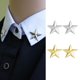 thumbnail image 1 of Broche de Estrella Salvador 2 Pares Clip Cuello, 1 of 10