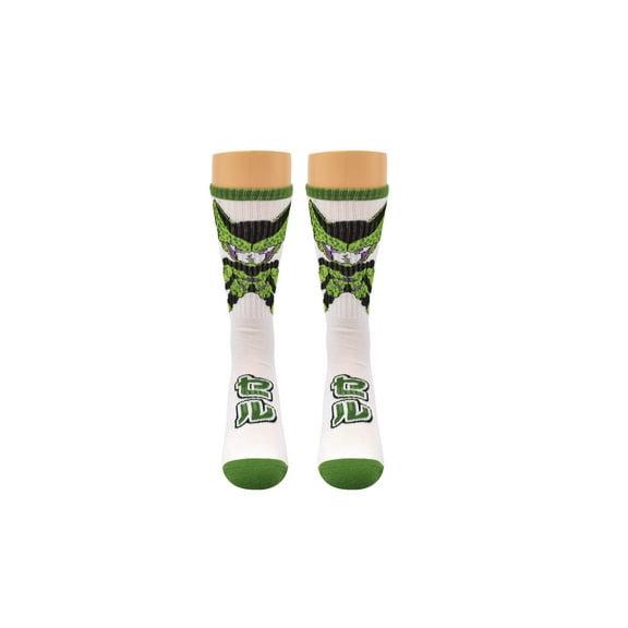 Dragon Ball Z Cell Chibi Athletic Crew Socks