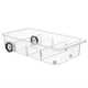 thumbnail image 1 of Contenedores Organizadores para Refrigerador con Ruedas,Cajones Enrollables Transparentes Que Organizan el Refrigerador con Divisores,Contenedores Almacenamiento PláStico Grueso, 1 of 5