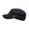 thumbnail image 3 of WITHMOONS Cotton Cadet Army Caps The Stars and Stripes Basic Hat CT11341 (Navy), 3 of 5