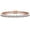 Rose Gold, variant on Ezra 18k White Gold Plated Infinity Tennis Bracelet with Simulated Diamond for Women