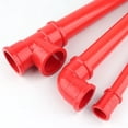 thumbnail image 3 of 10pcs Thickened Red PVC Tee Connector Aquarium Tank UPVC Tube Joint Garden Irrigation Water Pipe Connectors Socket Tube Joints ,Easy to Use, 3 of 3