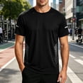 thumbnail image 2 of JTSRKL Quick Dry Mesh Tees for Men Breathable Lightweight Moisture Wicking Stretchy Shirts Summer Gym Running Active Casual Daily Tops, 2 of 7