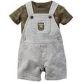 thumbnail image 2 of Carter's 2 Piece Shortall Set, Camo, 9 Months, 2 of 2