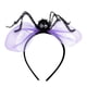 thumbnail image 1 of Diadema de Halloween para mujeres y niñas, tocado para carnaval festivo y mascarada. Púrpura, 1 of 9