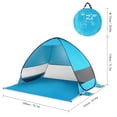 thumbnail image 6 of Runbaixing Lightweight Pop Up Beach Tent, Green, 6 of 7