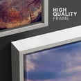 thumbnail image 4 of wall26 - 3 Piece Framed Canvas Wall Art - Fantastic Morning Blue Sea Glowing by Sunlight. Dramatic Scene - Modern Home Art Stretched and Framed Ready to Hang - 24"x36"x3 WHITE, 4 of 5