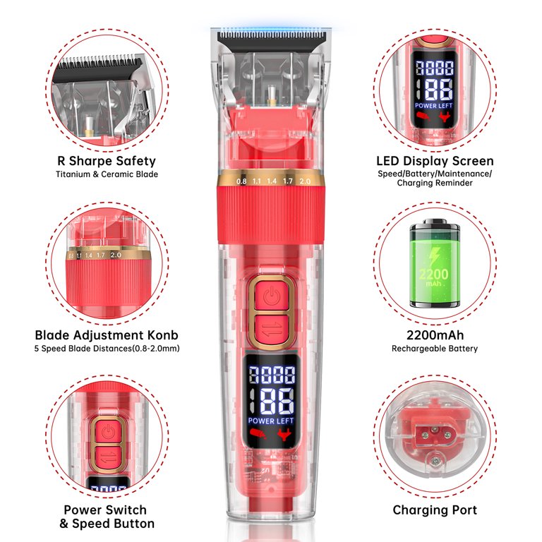 Cshidworld Quiet Dog Clippers, USB Rechargeable Cordless Grooming Kit, Waterproof, Low Noise, Sharp Blades - Walmart.com Cshidworld Quiet Dog Clippers, USB Rechargeable Cordless Grooming Kit, Waterproof, Low Noise, Sharp Blades - Walmart.com