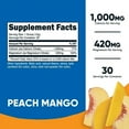 thumbnail image 2 of Nutricost Calcium Magnesium Powder (Peach Mango, 30 Servings) - Bone Support, Non-GMO, Gluten Free (from Calcium Citrate and Magnesium Citrate), 2 of 2