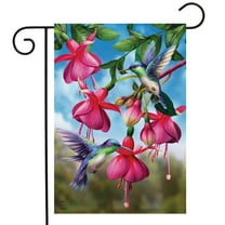 Briarwood Lane Flight Of The Hummingbirds Garden Flag