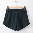 thumbnail image 6 of Running Shorts for Women Stretchy Slim Fit Zip Pockets Breathable Yoga Gym Active Sports Workout Athletic Shorts, 6 of 8