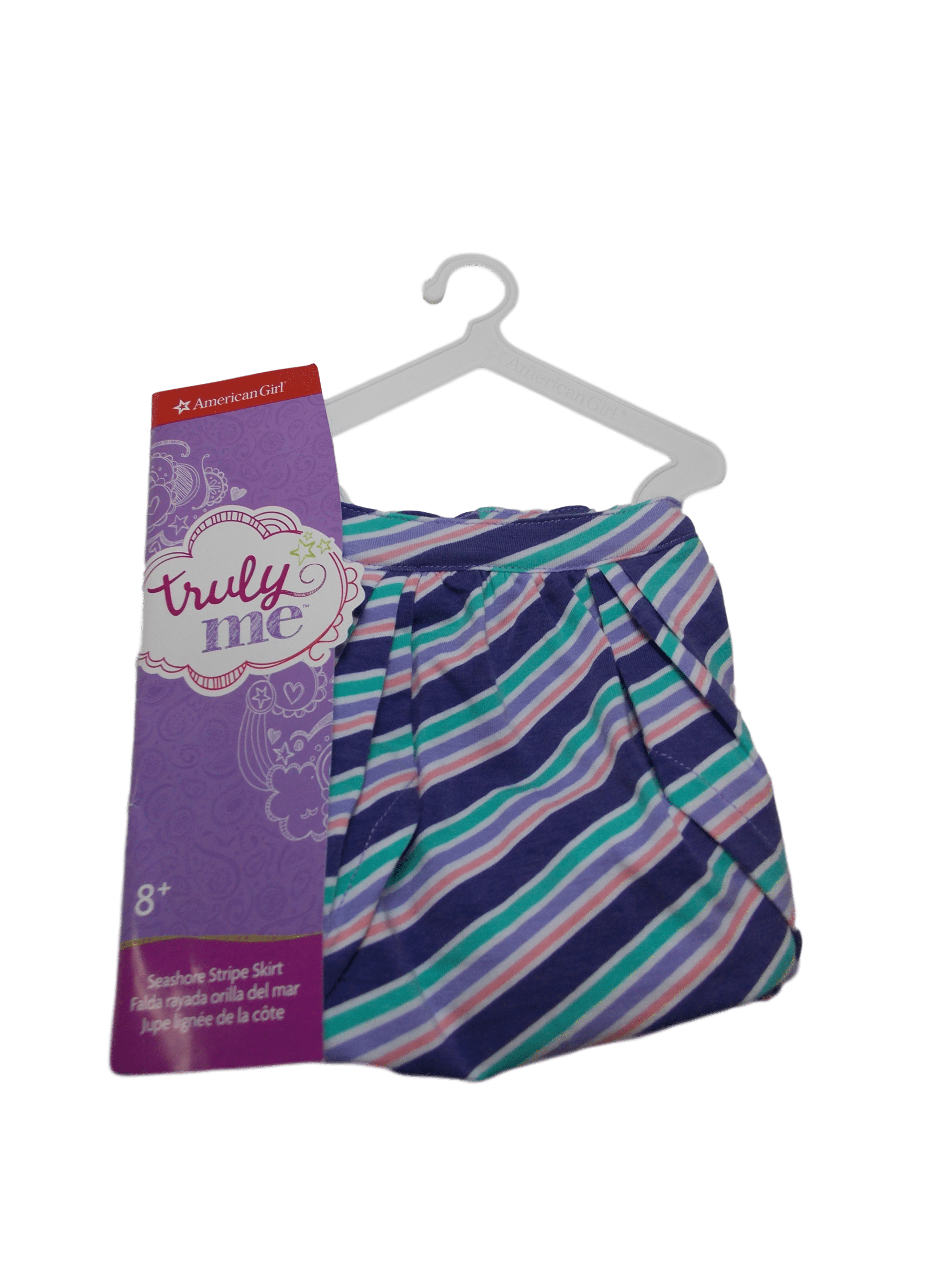 American Girl Truly Me Seashore Stripe Skirt TM for 18' Dolls (Doll Not Included)