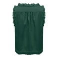 thumbnail image 3 of Women Sleeveless Lace Trim Tank Tops Beach Vacation Button Down Front Tie Mesh Chiffon Crop Tops, 3 of 4