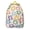 Boho Daisy Print, variant on Vintage Paisley Floral Travel Backpack for Women, Retro Boho Pattern Bookbag, Aesthetic Mandala School Daypack