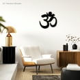 thumbnail image 2 of Yoga Namaste Symbol - Beautiful Solid Metal Home Decor Decorative Accent Metal Art Wall Sign, 2 of 6