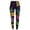 Z02_Black, variant on HNMKIU Women's Carnival Print Leggings Casual Wear Festive Pattern Yoga Pants Workout Leggings for Women 3-Purple，XXL