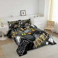 thumbnail image 3 of Game Console Comforter Set Gaming Bedding Full Geometric Bedding Comforter Sets Video Games Gamer Duvet Insert for Teen Game Room Decor Quilt, 3 of 7