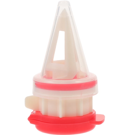 Hytrove Red Silicone Drink Spout Pourer with Protective Cover, ABS, Easy Pour for Home and Kitchen Use