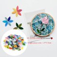 thumbnail image 4 of 150Pack Assorted Colors Mosaic Tiles Stained tile pieces making art Glass Art Crafts Flowerpots, 4 of 9