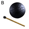 thumbnail image 4 of Tambour de Pluie pour Extérieur, Tambour de Pluie pour Instrument de Jardin, Langue en Acier Tambour Carillon de Pluie, Langue en Acier Tambour Carillon de Pluie Étanche, Tambour en Acier 3 Pouces 6 Notes, Tambour de Pluie Instrument, Mini Poignée Tambour, 4 of 6