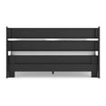 thumbnail image 4 of Signature Design by Ashley Socalle Queen Panel Headboard in Matte Black Finish, 4 of 5