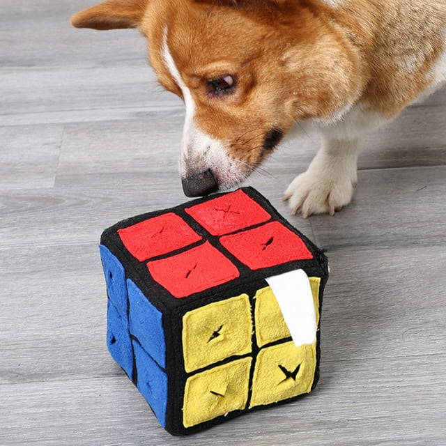 CBFFDC IQ Training Aid For Pets Interactive Pet Food Leakage Toy Soft Bite Resistant Slow Feeder Dog Toy