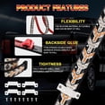 thumbnail image 5 of Led Tailgate Light Bar Strip，It Features Steering and Reversing Functions, and Adopts A Dynamic Amber Taillight Arrow Design, Suitable for All Vehicle Models., 5 of 9