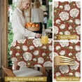 thumbnail image 5 of Pioneer Flower Floral Print Pattern Round Tablecloth 60 X 60 Inch, Wrinkle Resistant Wipeable Table Cloth for Kitchen Dining Picnic Patio Party, 5 of 6
