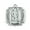 MultiColor, variant on McVan L424 Sterling Silver St. Florian Pendant