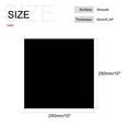 thumbnail image 2 of Black ABS Plastic Sheet 10x10x0.24inch for Building Model, DIY Crafts, Panel, 2 of 6