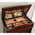 thumbnail image 7 of Luxurious English Style Cherry Finish 4pc Set California king Size Bed Dresser Mirror Nightstand Bedroom Furniture Unique Traditional Look, 7 of 7