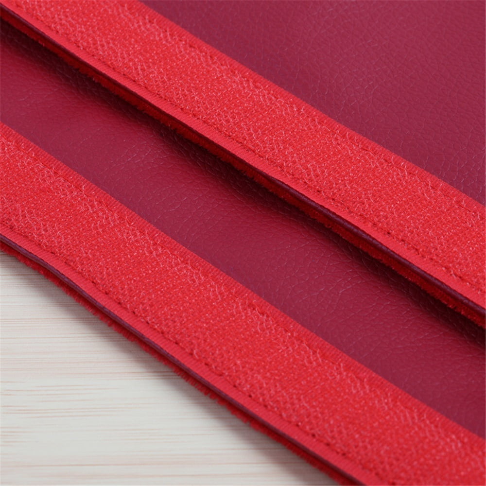 2 pairs Refrigerator Door Handle Covers,Keep Your Kitchen Appliance Clean from Smudges, Fingertips, Drips, &Food Stains, Perfect for Dishwashers (Red)