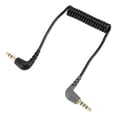 thumbnail image 3 of Câble de Microphone Ajustable TRS à TRRS Remplacement Ressort Fil Enroulé Connexion Cordon pour SC7, 3 of 5