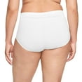 thumbnail image 3 of Warners No Pinching No Problems® 3-Pack Dig-Free High-Waist Brief RS2093P Color: White Size: XX LARGE, 3 of 4