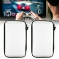 thumbnail image 4 of 2Pcs Handheld Game Console Carrying Case, Portable Storage Bag Travel Case for 3DSXL 3DSLL 3DS Handheld Game Consoles, Game Console Protective Hard Bag with 8 Game Card Slots, 4 of 8