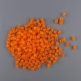 thumbnail image 2 of Accesorios de ropa Zulema 100g Perlas sueltas acrílicas cuadradas naranja, 2 of 8