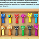 thumbnail image 5 of "12 Pcs Sprunki Rhythm Box Figuras Juguetes Juguetes Belug,  Multicolor ", 5 of 5