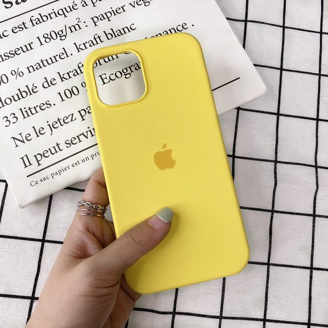 Líquido de lujo suave silicona teléfono caso para iPhone 11 Pro Max 11Pro caramelo color sólido protección completa contraportada BAP3