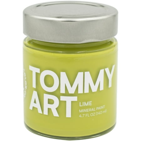 UPC: 8034143040182 | Tommy Art Chalk-Based Mineral Paint 140ml-Lime