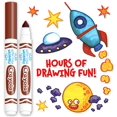 thumbnail image 5 of Crayola Ultra-Clean Washable Bulk Markers, Brown, Pack of 12, 5 of 5